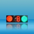 400mm three units with full screen countdown combination of LED traffic lights