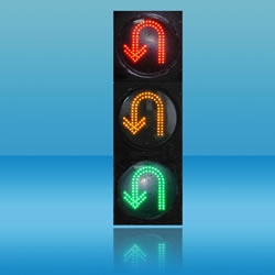 CD400-3-turn LED lane traffic lights